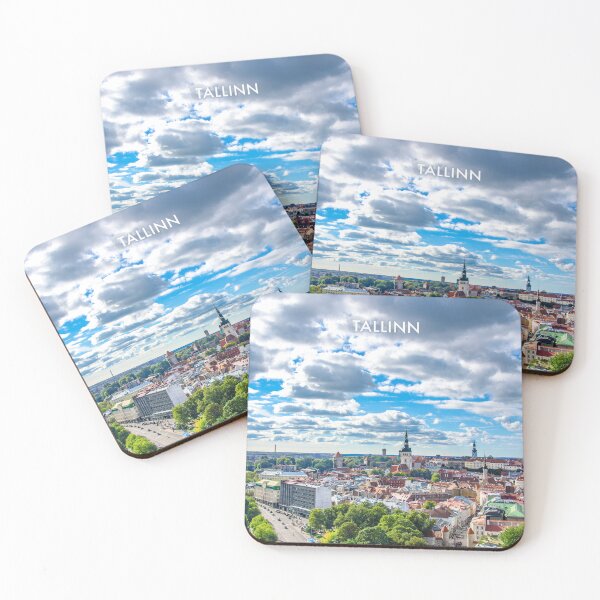 Item preview, Tallinn Modern Travel Poster designed and sold by travelwitheric.