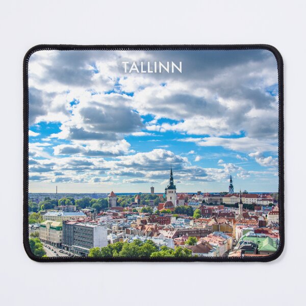 Item preview, Tallinn Modern Travel Poster designed and sold by travelwitheric.
