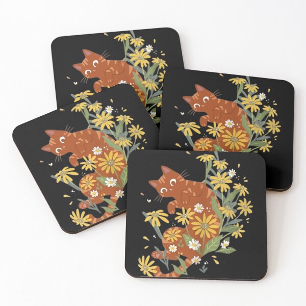 Item preview,  Orange cat with flowers Essential T-Shirt designed and sold by bozhilazharal.