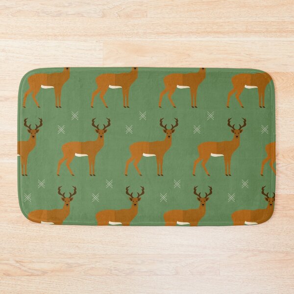 Item preview, Reindeer on green designed and sold by reneesillus.
