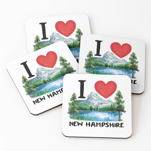 Item preview, I Love New Hampshire USA  designed and sold by PamLeeDesign.