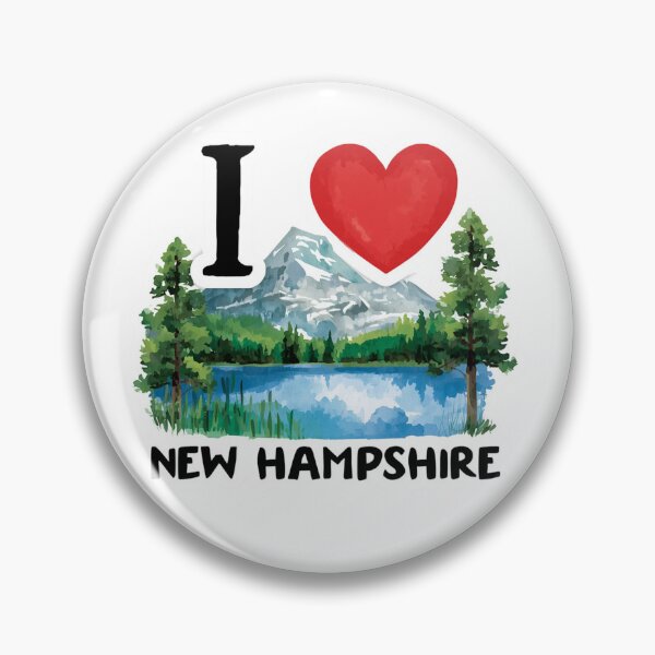 Item preview, I Love New Hampshire USA  designed and sold by PamLeeDesign.