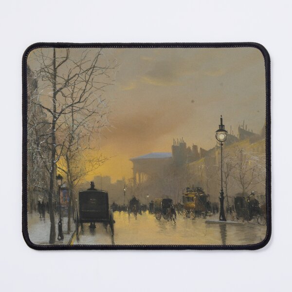Item preview,  Le Boulevard de la Madeleine en Hiver - Emile Cagniart  designed and sold by Vintage Designs +.