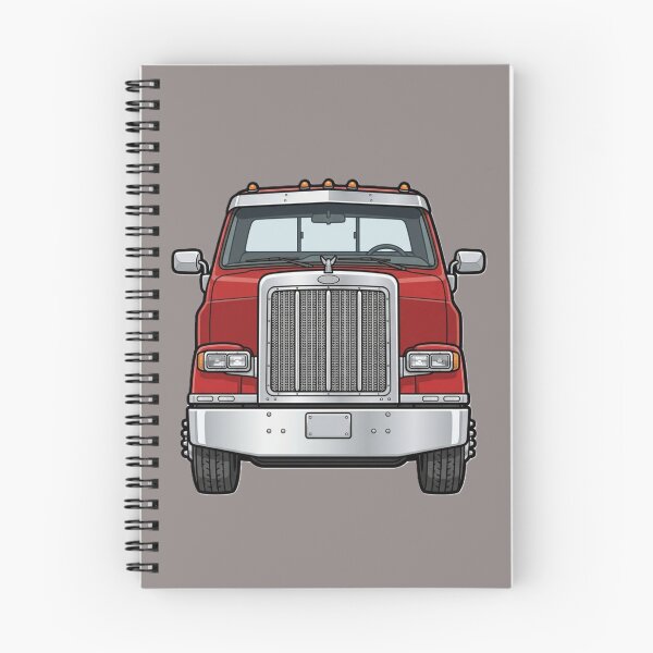 Item preview, Red Semi Truck American Style designed and sold by Late Theory.