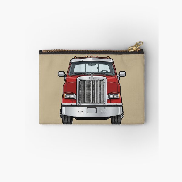 Item preview, Red Semi Truck American Style designed and sold by Late Theory.