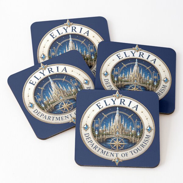 Item preview, Elyria Department of Tourism Official Seal designed and sold by TECHNOMYSTICA: Music of the Echo Mainframe.