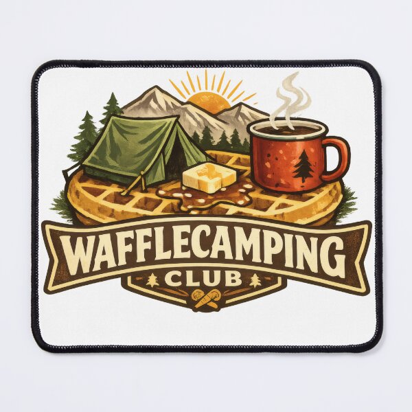 Item preview, Waffle Camping Club designed and sold by TheRealTaria.