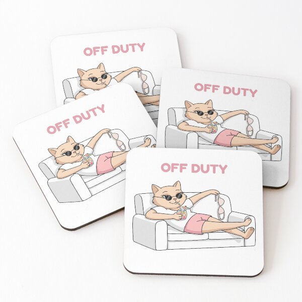 Item preview, Off Duty Cat Funny Bra Free Relaxing designed and sold by Galistor.