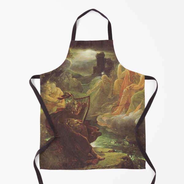 Item preview, François Pascal Simon Gérard, Ossian on the Bank of the Lora, Invoking the Gods to the Strains of a Harp designed and sold by Vintage Designs +.
