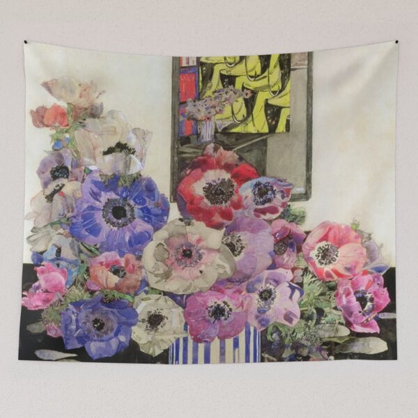Item preview, Floral art flowers by Mackintosh designed and sold by Vintage Designs +.