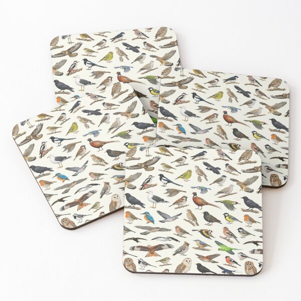 Item preview, British Garden Birds Ornithology Identification Chart designed and sold by kakarikihill.