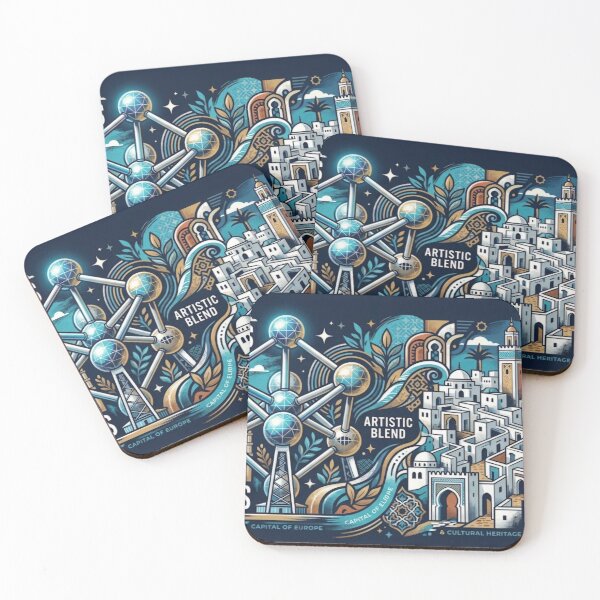 Item preview, Cultural Harmony between Brussels and Tetouan designed and sold by Zonex99.