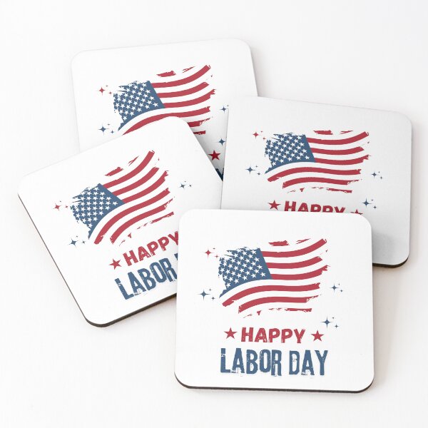 Item preview, Happy Labor Day - Patriotic American Flag Design designed and sold by Krystek-Studio .
