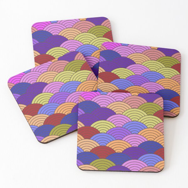 Item preview, Colorful Seigaiha 003 designed and sold by TexSta.