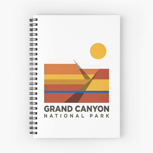 Item preview, Grand Canyon National Park Minimal Bauhaus Poster - Abstract Arizona Desert Art designed and sold by OzzFrequency.