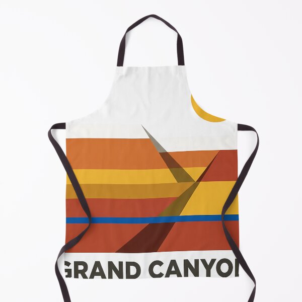 Item preview, Grand Canyon National Park Minimal Bauhaus Poster - Abstract Arizona Desert Art designed and sold by OzzFrequency.