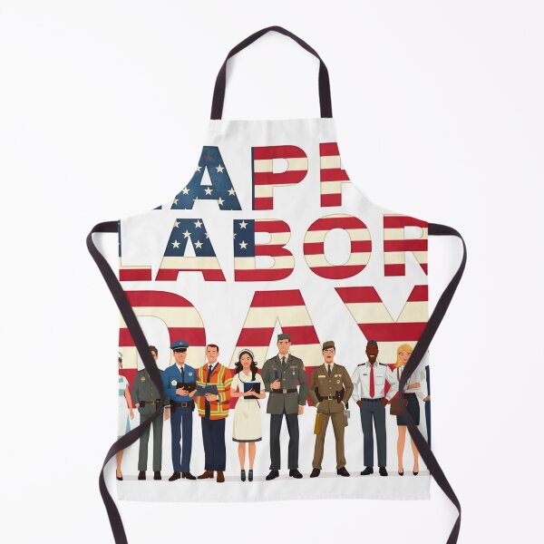 Item preview, Happy Labor Day - Patriotic American Flag Design designed and sold by Krystek-Studio .