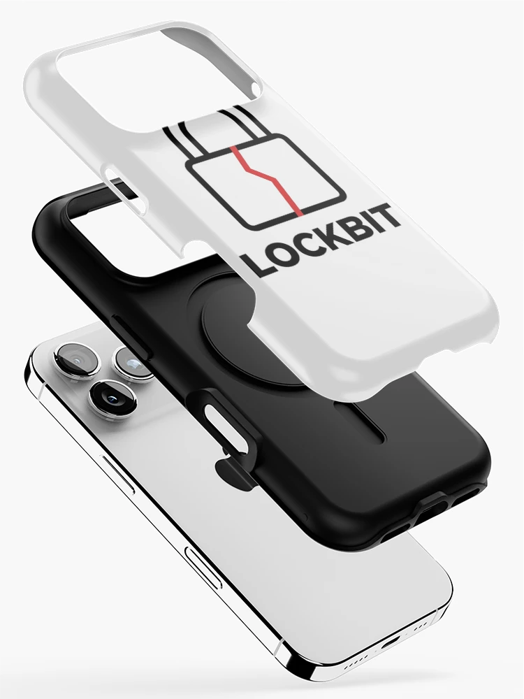 Thumbnail 2 of 4, iPhone Case, LockBit Hacker Design designed and sold by KurtByteStudio.