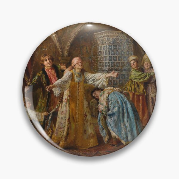 Item preview, Konstantin Egorovich Makovsky – Blind Man’s Bluff designed and sold by Vintage Designs +.