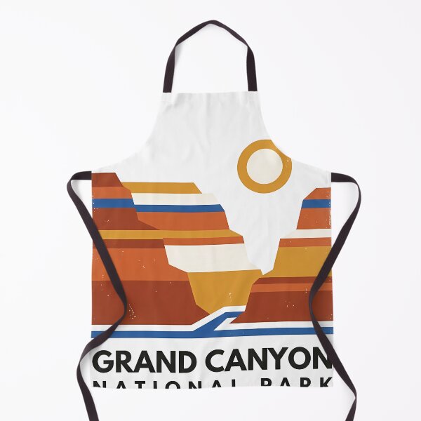 Item preview, Grand Canyon National Park Minimal Bauhaus Poster - Abstract Arizona Desert Art designed and sold by OzzFrequency.