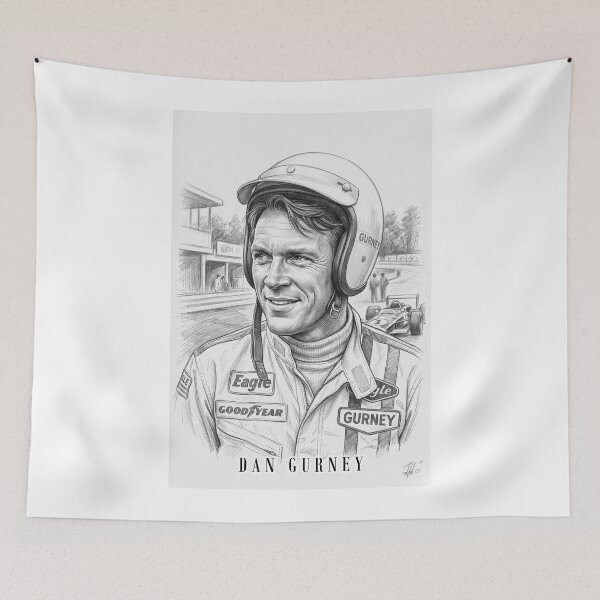 Item preview, Dan Gurney designed and sold by Theodor Decker.