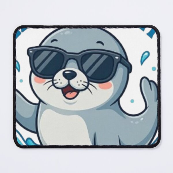 Item preview,  Sealed With A Splash Funny Seal Beach Summer Ocean Lover Tshirt designed and sold by HopeAndHustle.