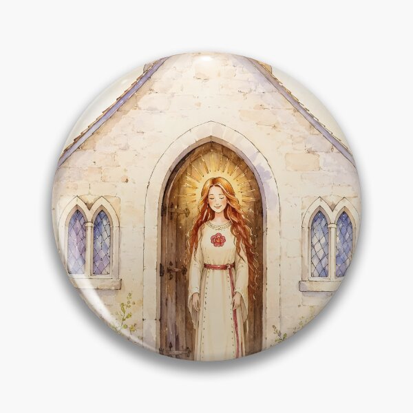 Item preview, Mary Magdalene at the Sacred Chapel in Glastonbury designed and sold by SoniaSarkali.