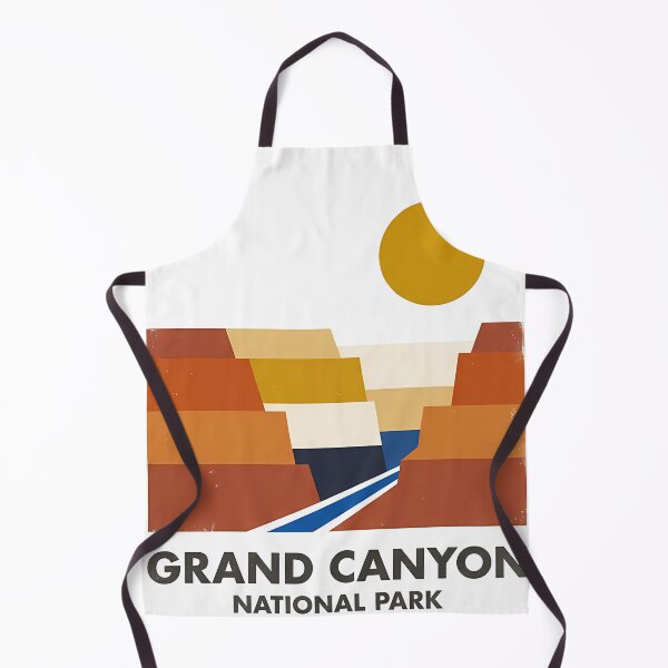 Item preview, Grand Canyon National Park Minimal Bauhaus Poster - Abstract Arizona Desert Art designed and sold by OzzFrequency.