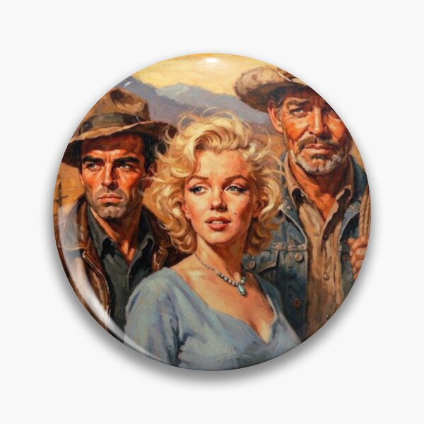 Item preview, The Misfits Classic Drama Western Tribute Art Poster designed and sold by Art's Diner.