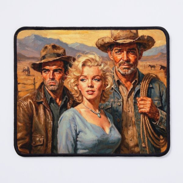 Item preview, The Misfits Classic Drama Western Tribute Art Poster designed and sold by Art's Diner.