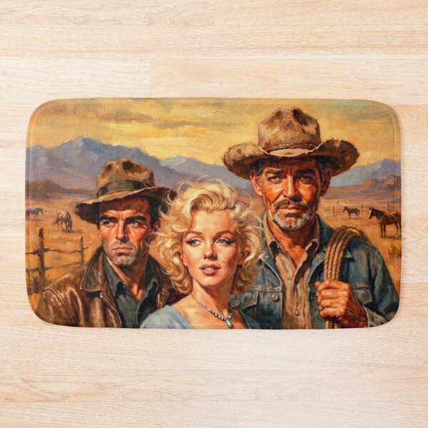 Item preview, The Misfits Classic Drama Western Tribute Art Poster designed and sold by Art's Diner.