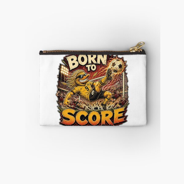 Item preview, Born To Score Funny Nordic Soccer Duck Vintage Comic designed and sold by Cavalier-org.