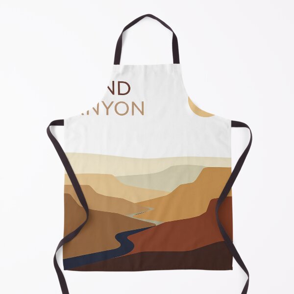 Item preview, Grand Canyon National Park Minimal Bauhaus Poster - Abstract Arizona Desert Art designed and sold by OzzFrequency.