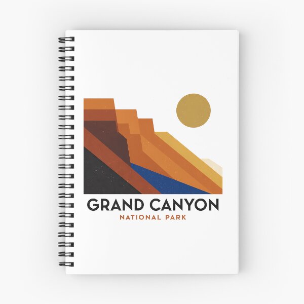 Item preview, Grand Canyon National Park Minimal Bauhaus Poster - Abstract Arizona Desert Art designed and sold by OzzFrequency.