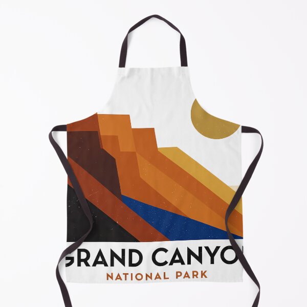 Item preview, Grand Canyon National Park Minimal Bauhaus Poster - Abstract Arizona Desert Art designed and sold by OzzFrequency.