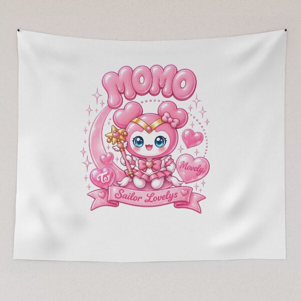 Item preview, Momo Lovelys Sailor Shirt, Twice Momo Chibi Tee, Kpop Cute Shirt, Idol Fan Gift Tee, Lovelys Merch Comfort Colors Shirt designed and sold by BerryHand.