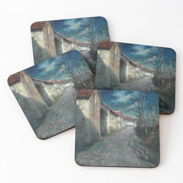 Item preview, Frits Thaulow Moonlight in Beaulieu designed and sold by Vintage Designs +.