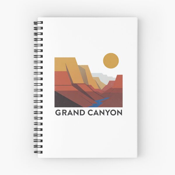 Item preview, Grand Canyon National Park Minimal Bauhaus Poster - Abstract Arizona Desert Art designed and sold by OzzFrequency.