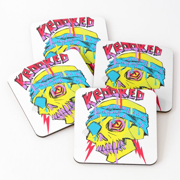 Item preview,   Rare skateboarding skull krooked teeth designed and sold by Paintbase.