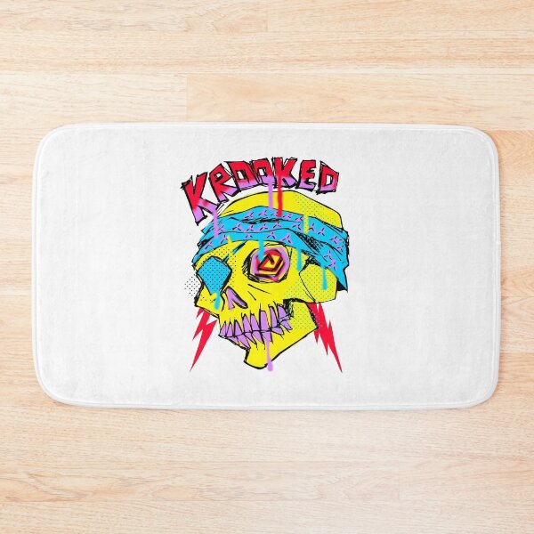Item preview,   Rare skateboarding skull krooked teeth designed and sold by Paintbase.