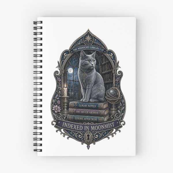 Item preview, Indexed in Moonmist Gothic Cat designed and sold by Soft Panic Studio.
