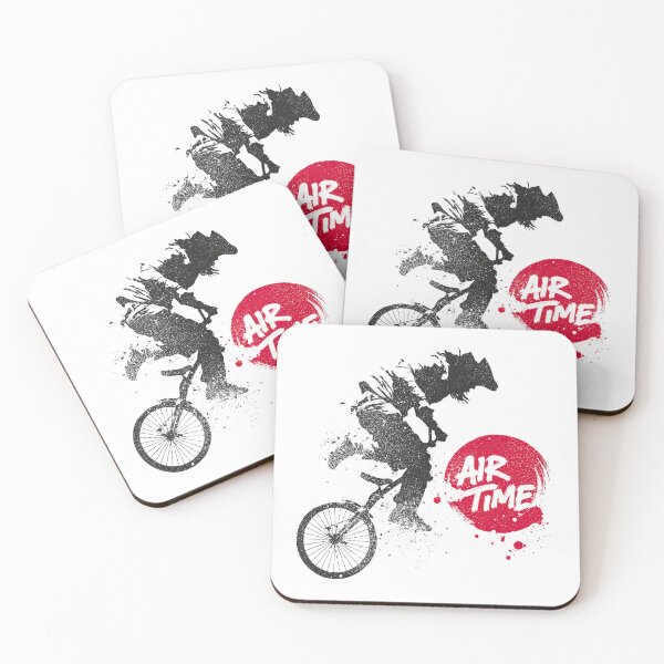 Item preview, Aggressive Midair BMX Bicycle Stunt Urban Splatter designed and sold by EdvvinStudios.