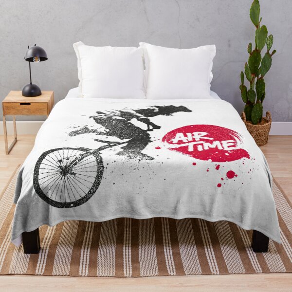 Item preview, Aggressive Midair BMX Bicycle Stunt Urban Splatter designed and sold by EdvvinStudios.