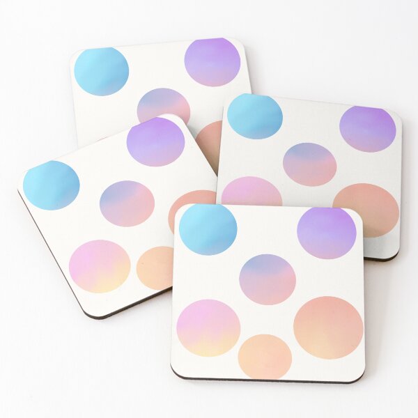Item preview, Pastel Polka Dots on Warm White  designed and sold by JaygiesDesign.