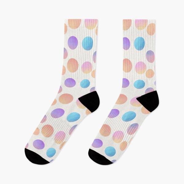Item preview, Pastel Polka Dots on Warm White  designed and sold by JaygiesDesign.