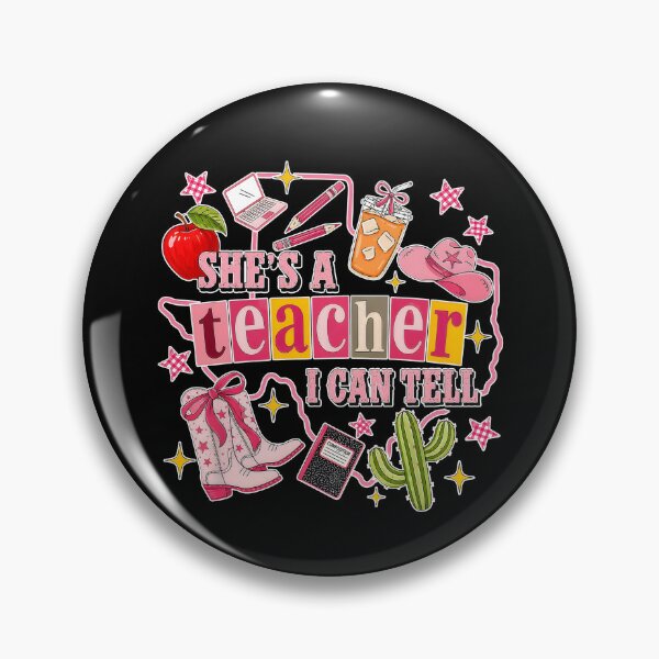 Item preview, She's A Teacher I Can Tell designed and sold by Johnny-Store.