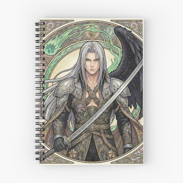 Item preview, Sephiroth in Alphonse Mucha Style designed and sold by Solace Sparkles.