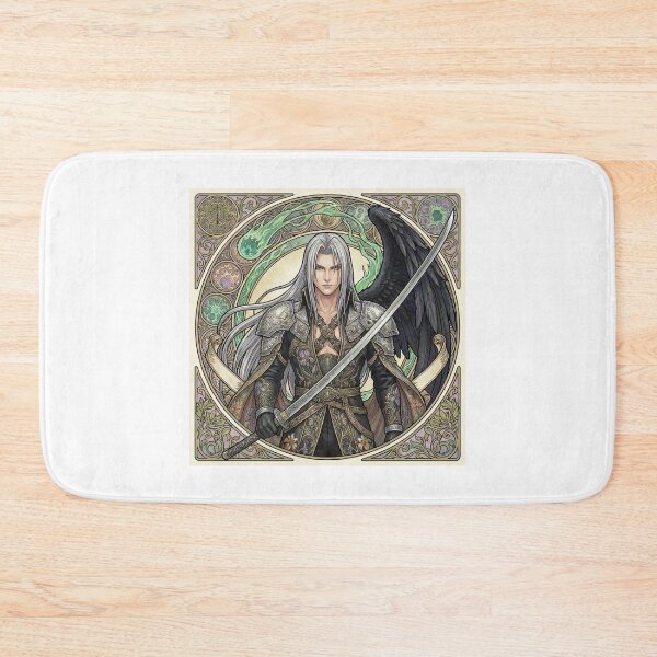 Item preview, Sephiroth in Alphonse Mucha Style designed and sold by Solace Sparkles.