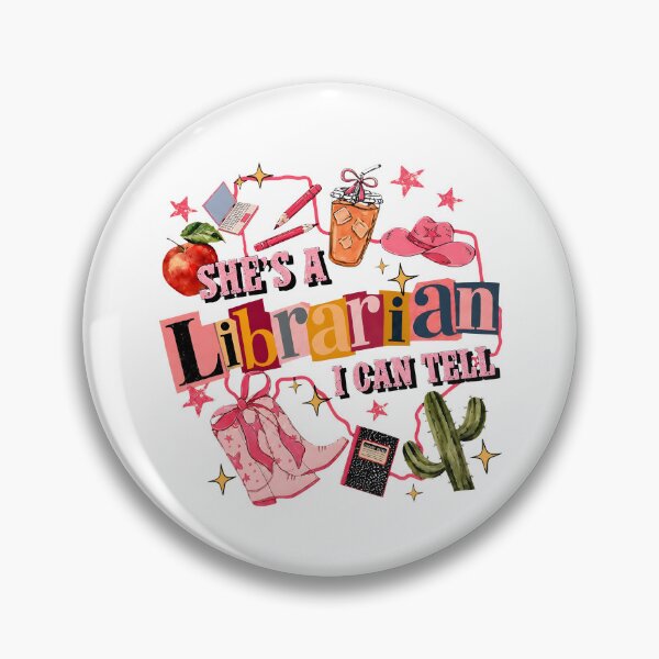 Item preview, She's A Librarian I Can Tell designed and sold by Johnny-Store.