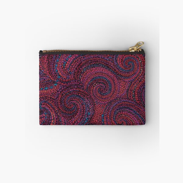 Item preview, Crimson Dreamtime Spiral Dot Pattern designed and sold by GrinGalore.